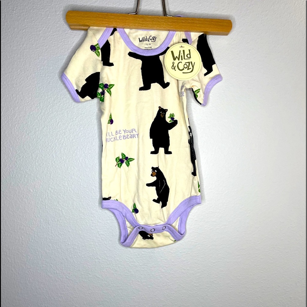 Wild & cozy onesie 12-18months